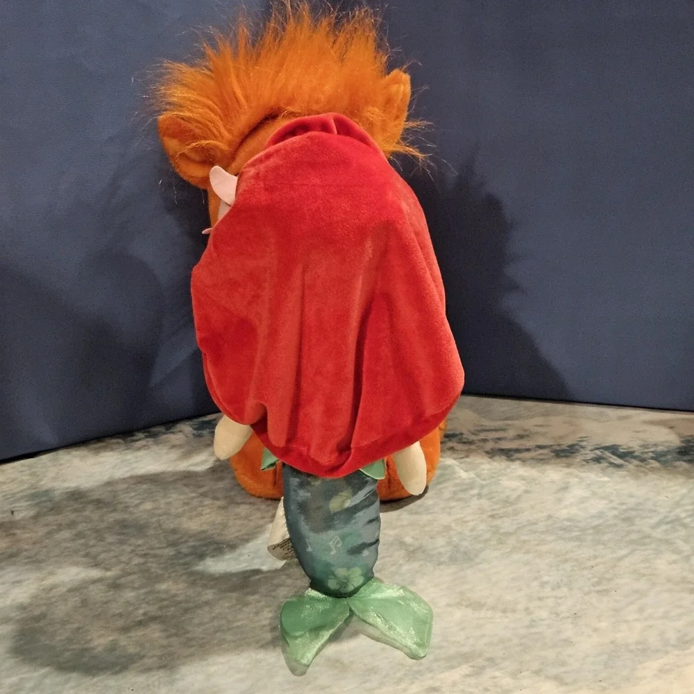 Disney Ariel & Treasure Palace Pet‎ Cat Build A Bear Plush Bundle Little Mermaid